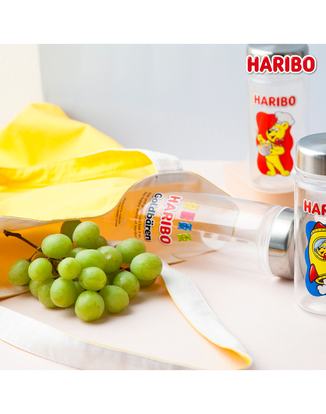 하리보 하리보 에코 보틀 텀블러 물병 공병 500ml 착용컷