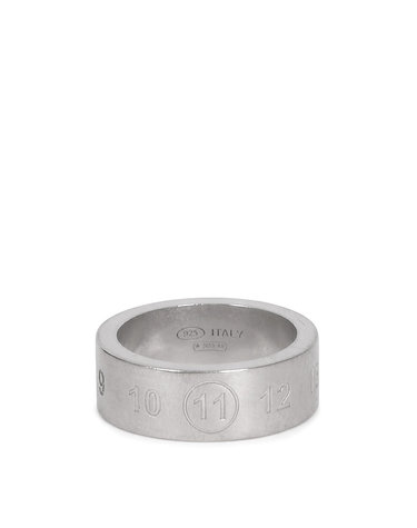 [국내배송]26FW 메종마르지엘라 6.5mm 실버 넘버링 반지 SM1UQ0129 P9246 121