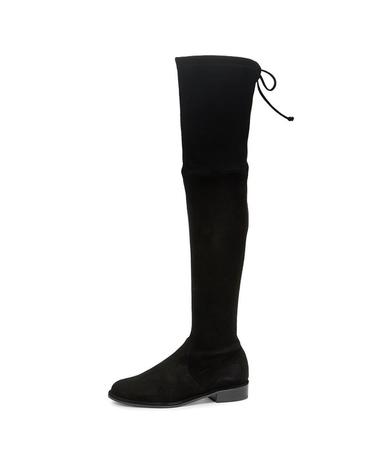 [국내배송]스튜어트와이츠먼 로우랜드 스웨이드 부츠 LOWLAND BLACK SUEDE STR