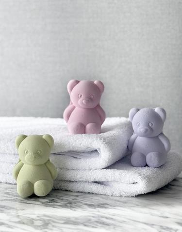[무료배송]부드러운 탄산버블 곰 입욕제 (3개향 中 택 1)