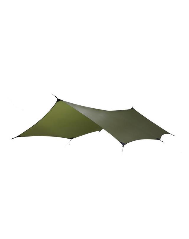 백컨트리 백컨트리 실타프3 윙 SILTARP 헥사 미니 백패킹 타프 착용컷