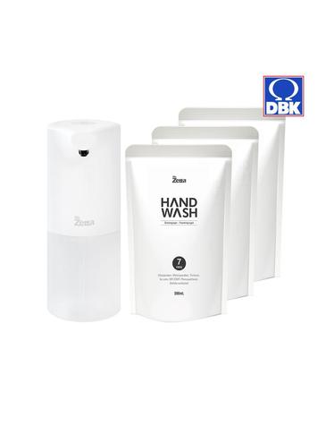[제타]자동 폼 핸드워시 충전식 디스펜서+리필 300ml 3개