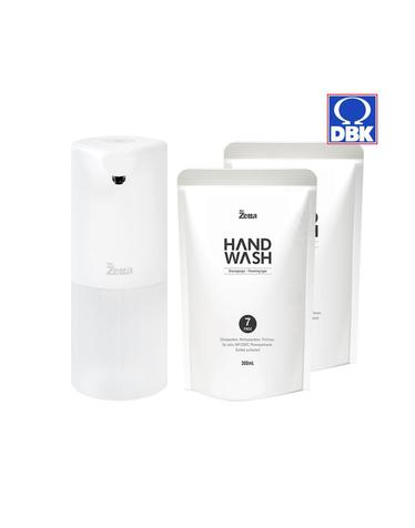 [제타]자동 폼 핸드워시 충전식 디스펜서+리필 300ml 2개