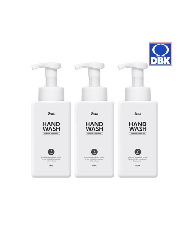 제타 [제타]포밍 순세정 순 핸드워시용기 500ml 3개 착용컷