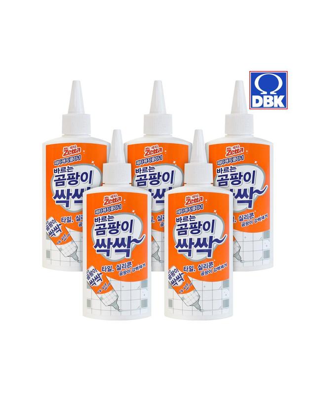 제타 [제타]바르는 강력 타일/실리콘 곰팡이 제거제 200ml 5개 착용컷