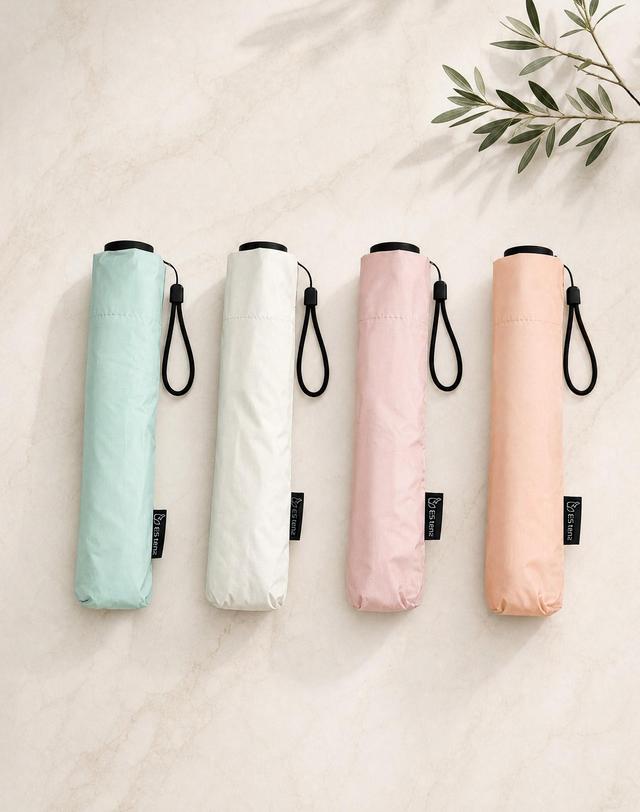 에스텐즈 에스텐즈 초경량 암막 우양산 104g 미니우산 착용컷