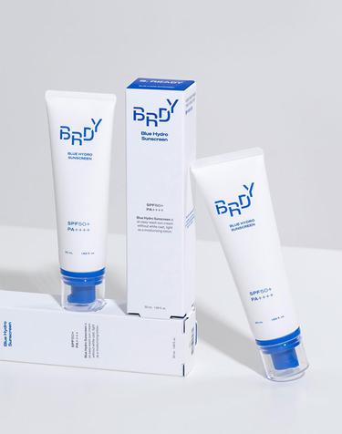 블루 수분 선크림 50ml x 2개