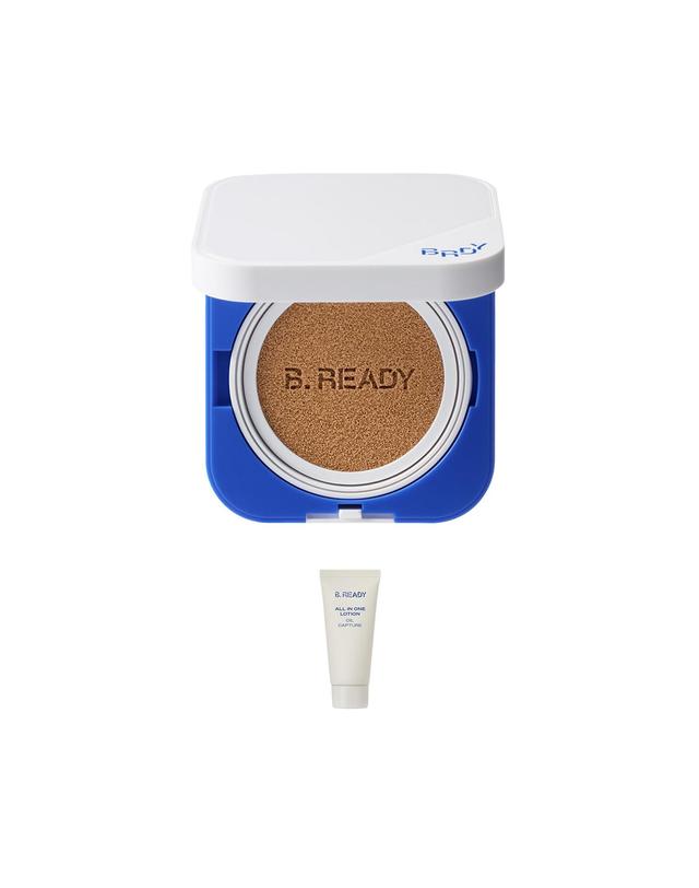 비레디 블루 쿠션 4세대 15g(SPF 34 PA++) (옵션) 착용컷
