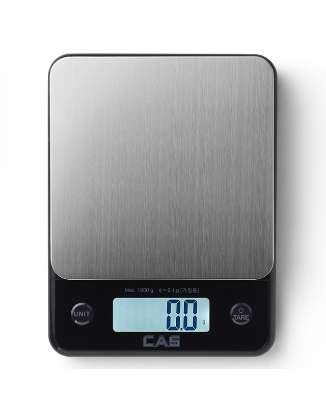 카스 카스(CAS) 0.1g 디지털 주방저울(전자저울) K-37 제과제빵 이유식 계량 실험용 착용컷