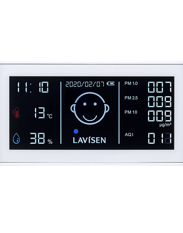 라비센 라비센(LAVISEN) 미세먼지 측정기 LAVI-502 착용컷