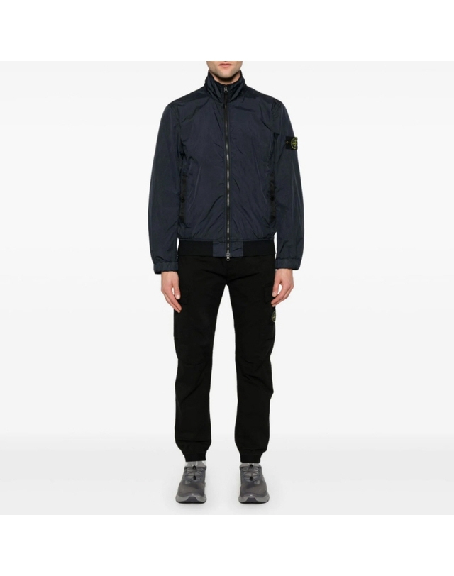 스톤아일랜드 [STONE ISLAND] 크링클랩스 와펜 자켓 K1S154100037 S0A23 V0020 착용컷