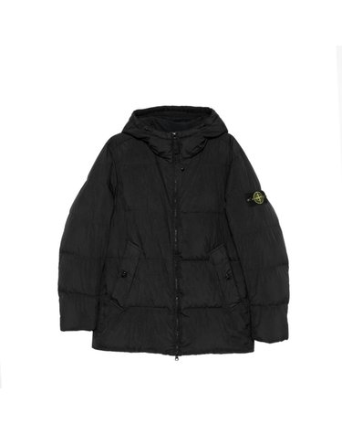 스톤 아일랜드 크링클랩스 후드 다운 패딩 자켓 L2S154100037 S0A23 V0029