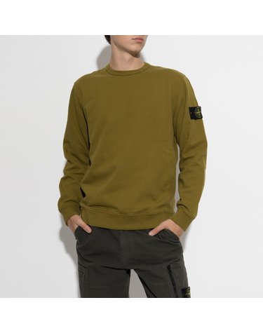 스톤아일랜드 26FW 와펜 패치 기모 맨투맨 L2S156100049 S0A20 V005R