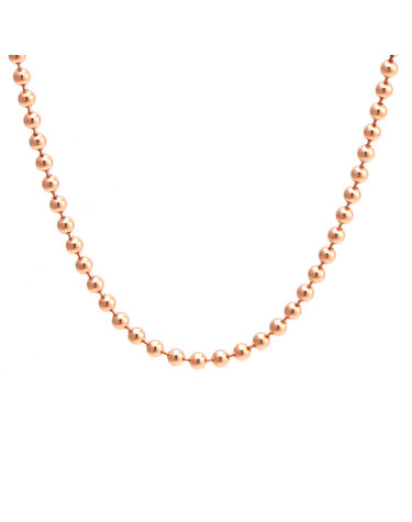 [비앤비골드] 18K 심플 1.5mm 볼 체인목걸이 NPN25338