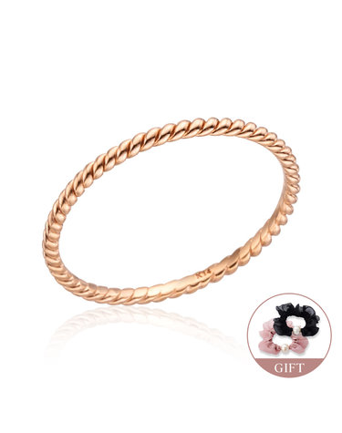 (10월베스트)18K 슬림 1.5mm 트위스트 올밴드 실반지 NPR29760