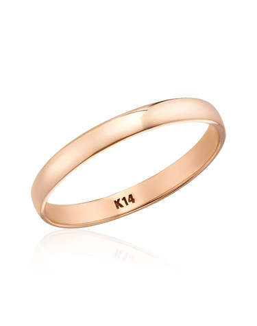 18K 심플링 2.5mm 엥게이지 반지 NPR15673
