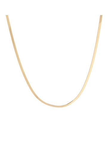 [비앤비골드] 14K 2mm 스네이크 뱀줄 체인 목걸이 IRN33554