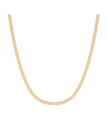 [비앤비골드] 14K 3mm 스네이크 뱀줄 체인 목걸이 IRN33556