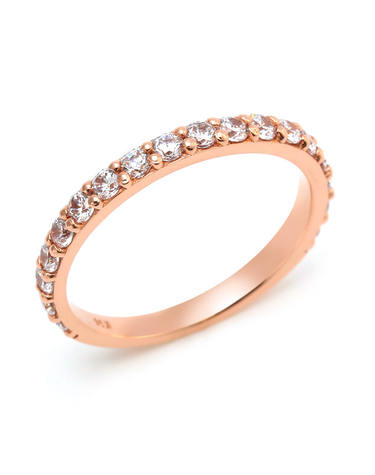 [비앤비골드] 14K 베이직 스톤링 2.0mm 테니스 반지 NPR29474