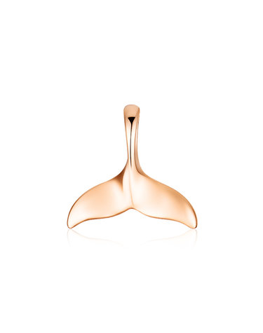 14K 볼륨 행운 고래꼬리 펜던트 L NPP36488
