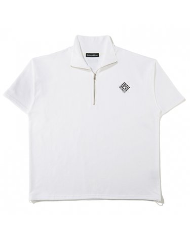 아르델 ARDL TRAINING NECK ZIP-UP WHITE