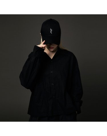 아르델 ARDL 세로 자수 BALL CAP BLACK