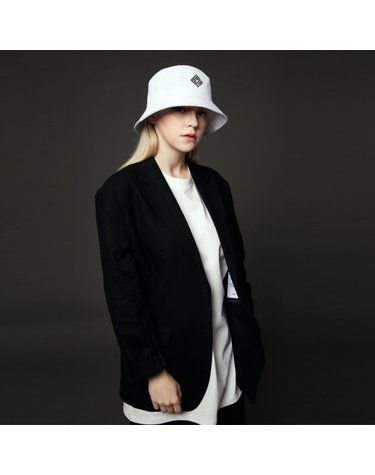 아르델 ARDL MAIN LOGO BUCKET HAT WHITE