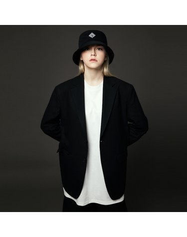 아르델 ARDL MAIN LOGO BUCKET HAT BLACK