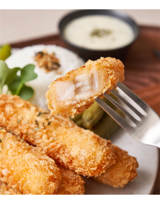 엘에프푸드 하코야 통 생선까스 300g 착용컷