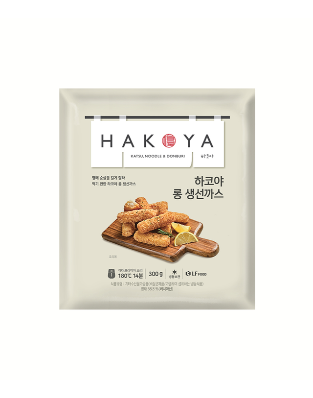 엘에프푸드 하코야 통 생선까스 300g 착용컷