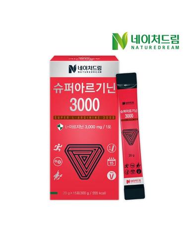 슈퍼아르기닌3000 15포x1박스