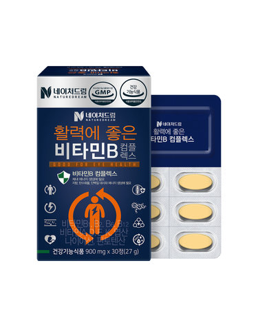 활력에 좋은 비타민B 컴플렉스 30정