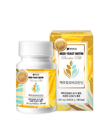 맥주효모 비오틴 정 600mg x 60정 1박스