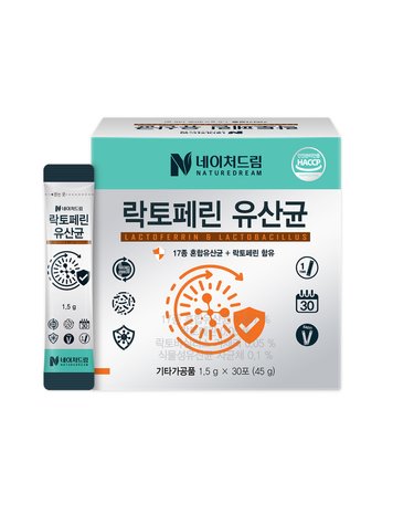 락토페린 유산균 1.5g x 30포