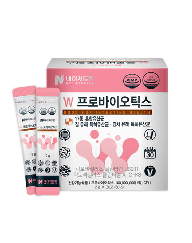 질건강 유산균 w프로바이오틱스 1박스 (30포/한달분)