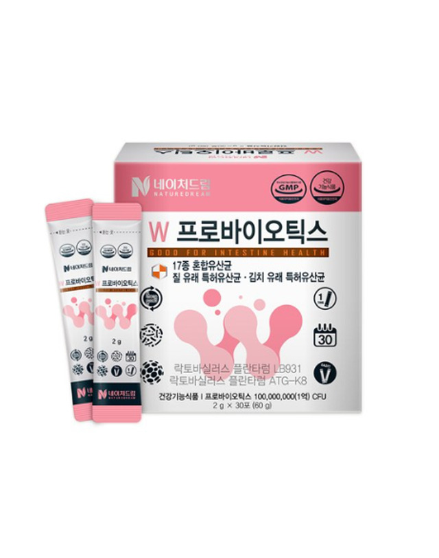 네이처드림 질건강 유산균 w프로바이오틱스 3박스(3개월분) 착용컷