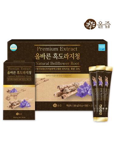 [올즙]올바른 흑도라지청 스틱 10g  30포