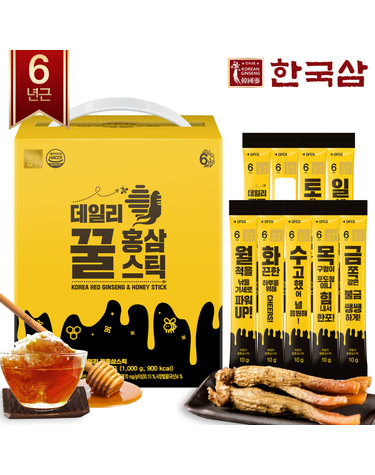 [한국삼]데일리 꿀홍삼 스틱 10g x 100포