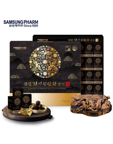 삼성 천기침향환 골드 프리미엄 3.75g x 32환 / 쇼핑백 포함