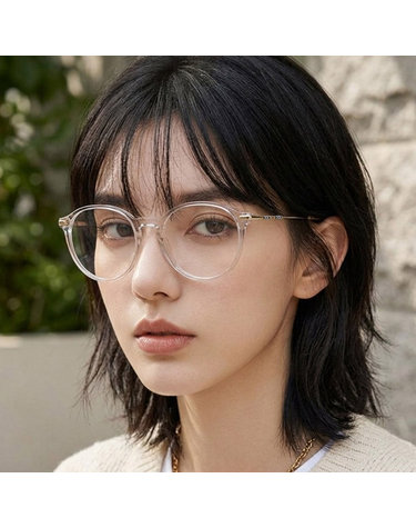 버버리 안경테 BE2365 3024 명품 패션 투명 라운드 뿔테 여자 남자