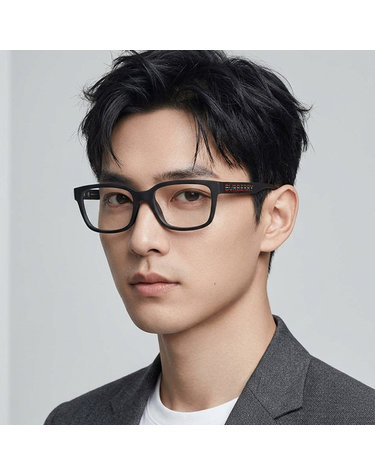 버버리 안경테 BE2379 U 3464 명품 블랙 사각 뿔테 남자 여자 데일리