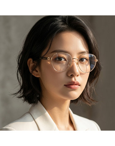 버버리 안경테 BE1394 1355 명품 패션 라운드 금테 남자 여자