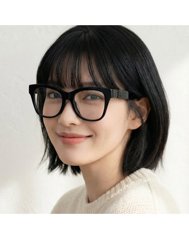 버버리 안경테 BE2388F 4093 명품 캣아이 블랙 뿔테 아시안핏 패션