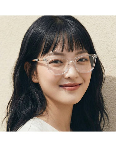 버버리 안경테 BE2390 3889 스퀘어 가벼운 투명 뿔테 명품 패션 데일리