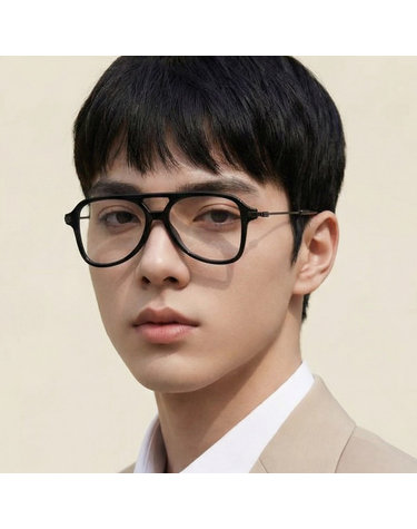몽클레어 안경테 ML5081 001 빅사이즈 명품 투브릿지 뿔테 남자 여자