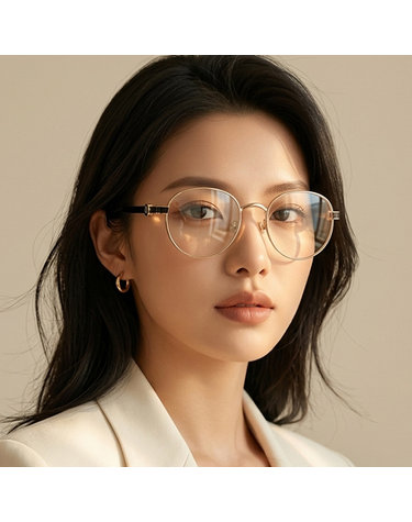 몽클레어 안경테 ML5179 032 명품 금테안경 원형테