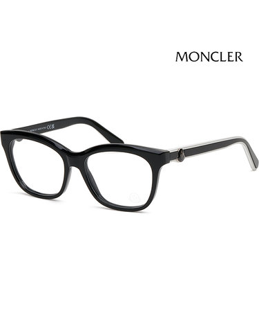 몽클레어 안경테 ML5183 001 명품 블랙 캣아이 패션 사각