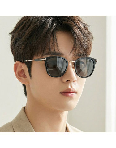 톰포드 선글라스 TF1243 K 01A 솔텍스 블랙 사각 뿔테 아시안핏 명품 패션