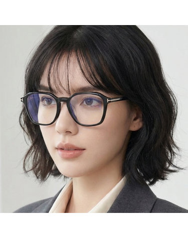 톰포드 안경테 TF6101DB 001 빅사이즈 명품 남자 여자 블루라이트차단