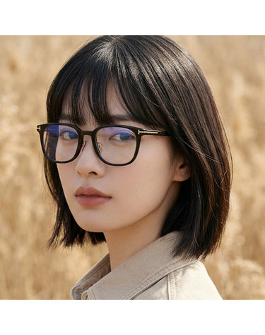 톰포드 안경테 TF5998-K-B 001 블루라이트차단 명품 패션 스퀘어 뿔테 여자 남자